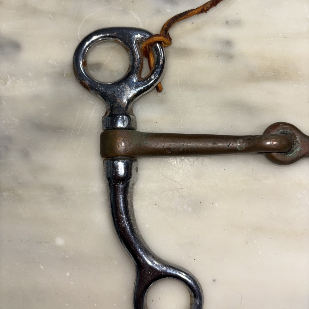 Horse Bit 5" Copper Mouth