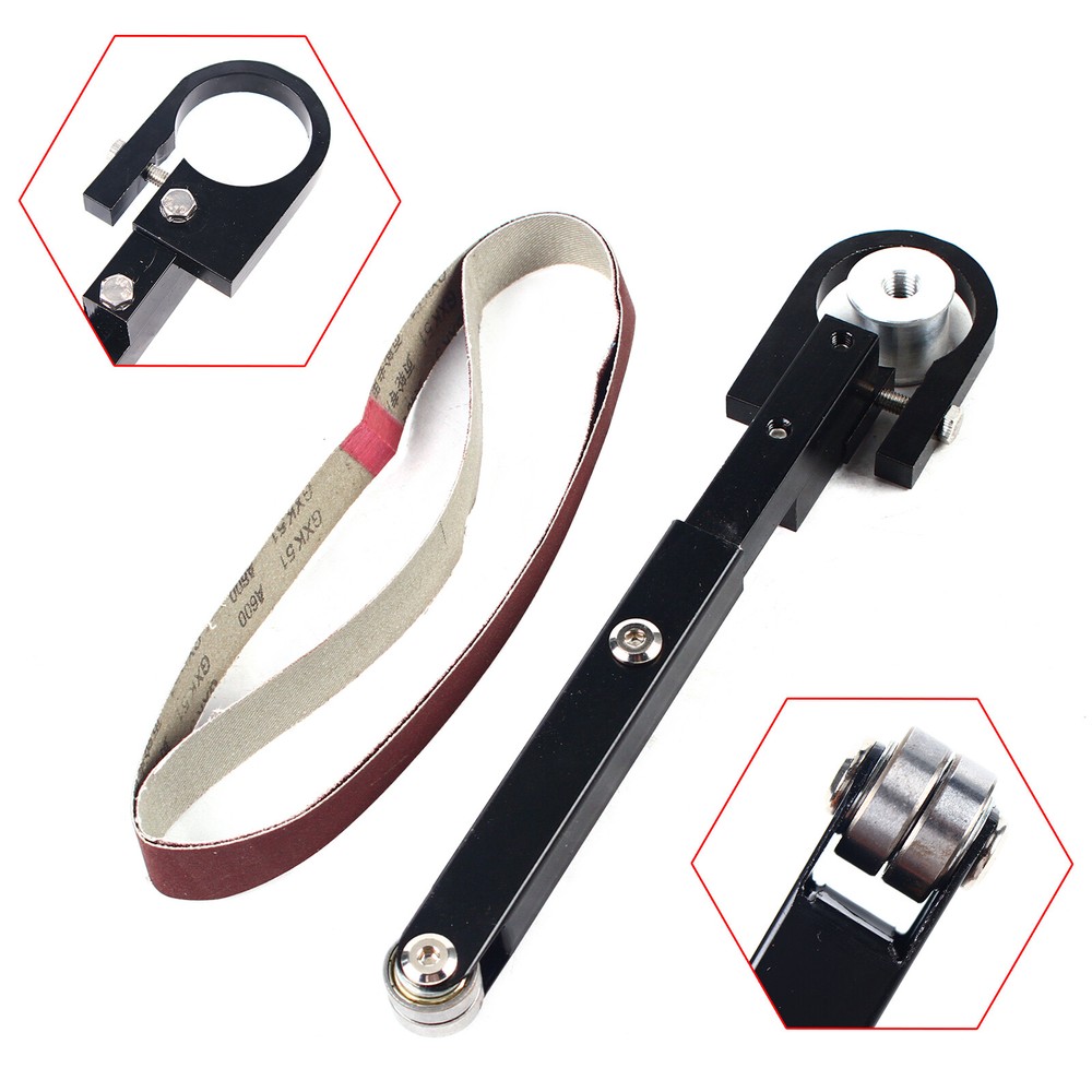 Belt Sander Attachment Kit,Bracket Angle Grinder Sanding Polisher & Belt Stable