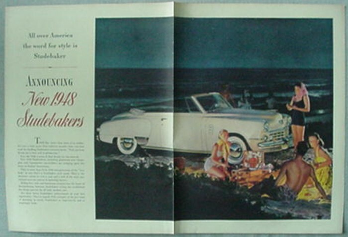 1948 STUDEBAKER ADVERTISEMENT