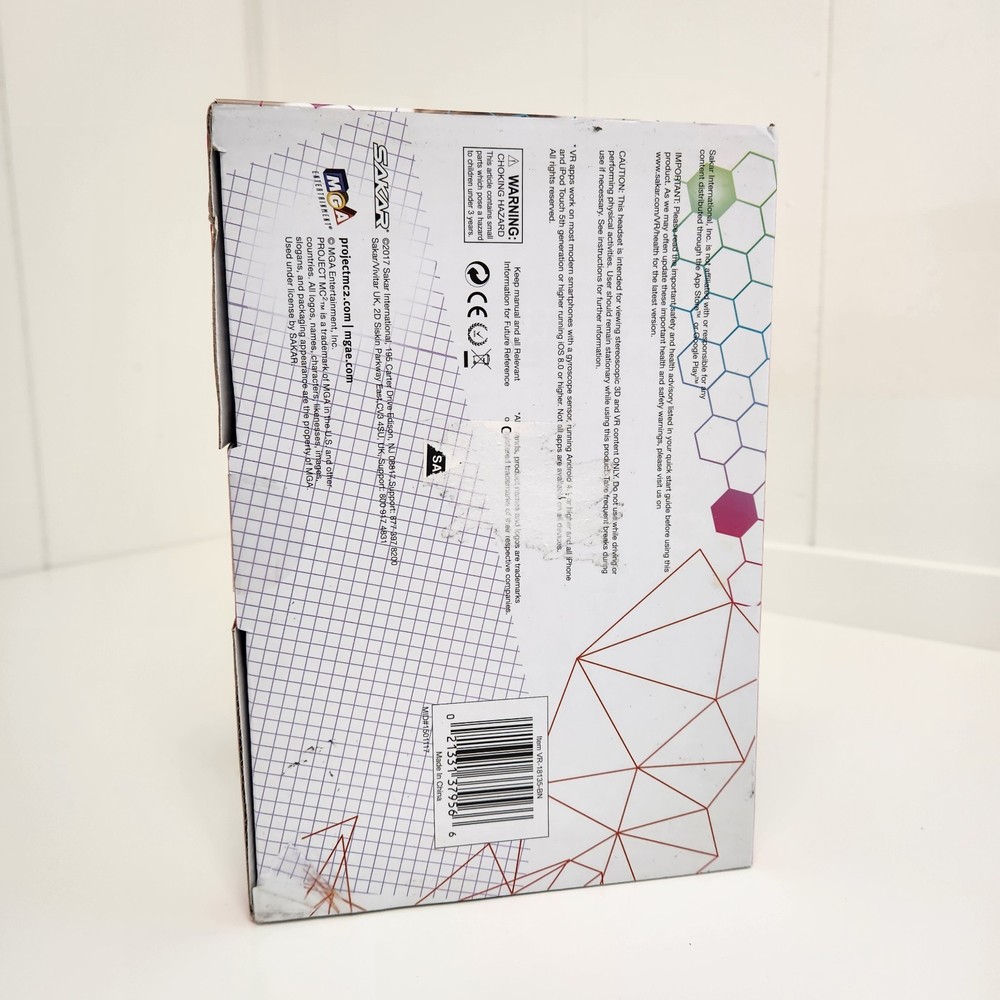 Project Mc2 VIRTUAL REALITY HEADSET 3D Smartphone Compatible NEW