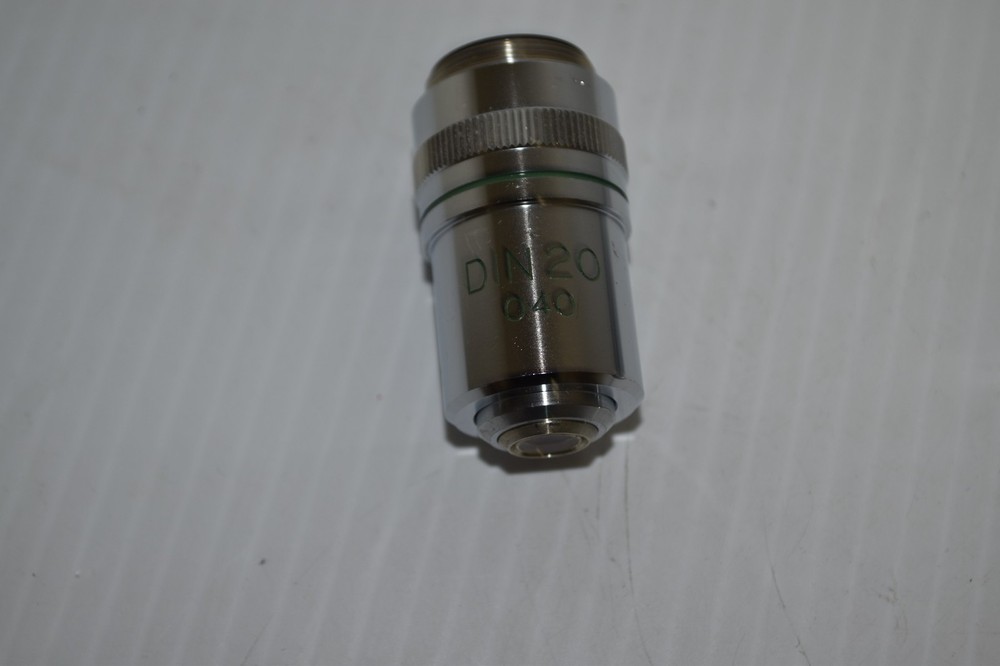 EDMUND MICROSCOPE OPTICS DIN 20 OBJECTIVE (QEG4)