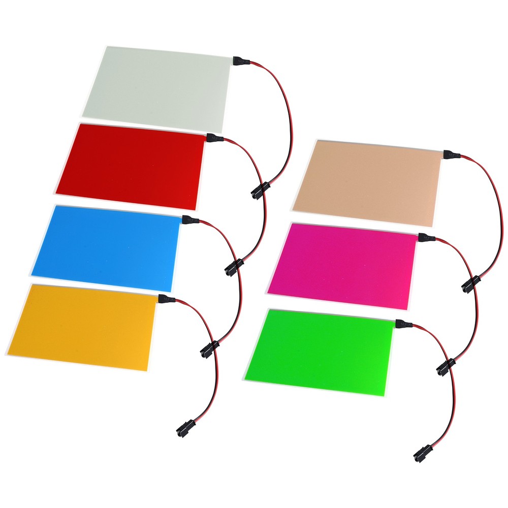1Pcs Electroluminescent Panel Cuttable DIY Glow Paper LED Panel Light or Decor