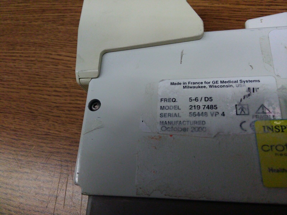 GE 618C (2197485) Micro Convex Array Ultrasound Transducer Probe (E3)