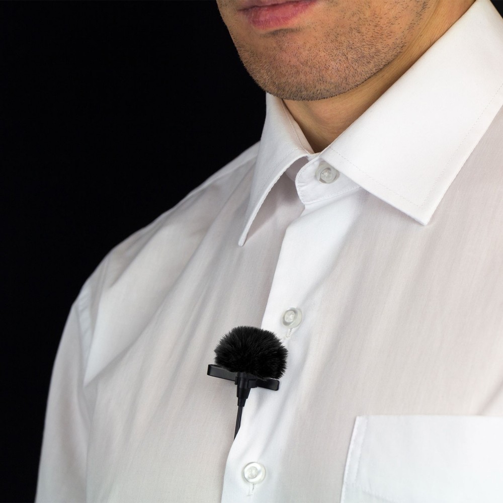 Furry Microphone Windscreen 5mm x 55mm for Microphone Green 2 Pack