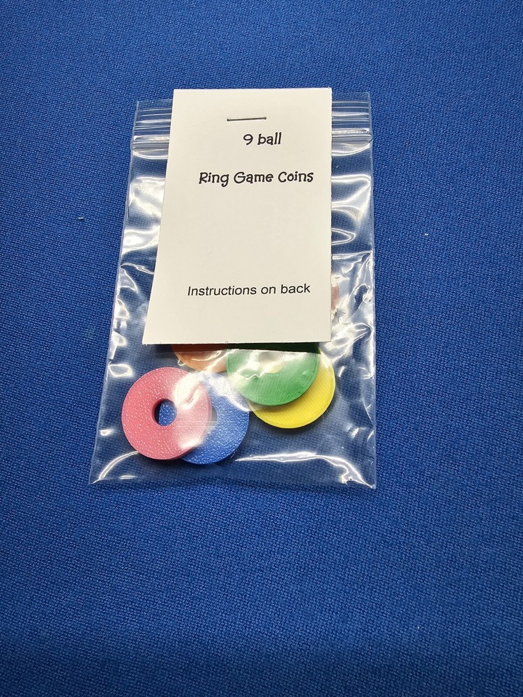 Billiards 9 Ball Ring Game Coins