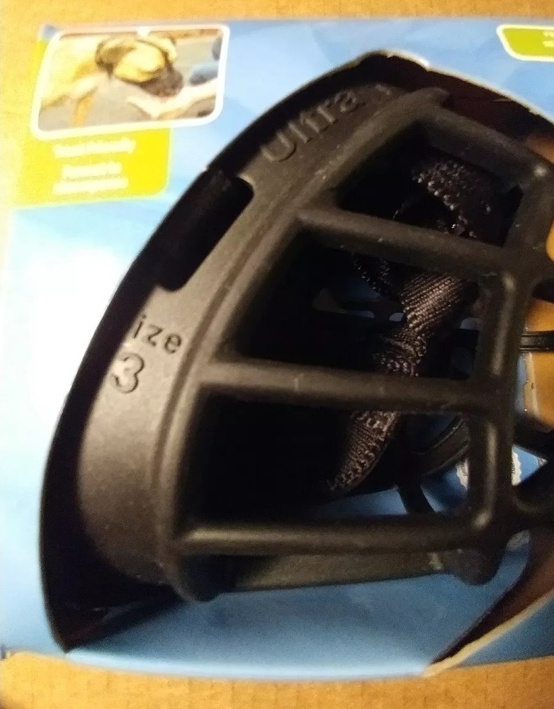 Dog Muzzle Baskerville 5-Inch Rubber Ultra Muzzle Pet Obedience Training