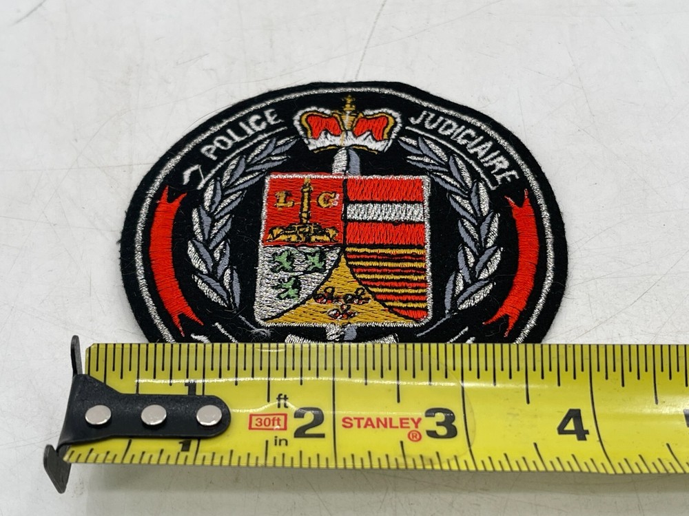 Police Patch Liege Belgium