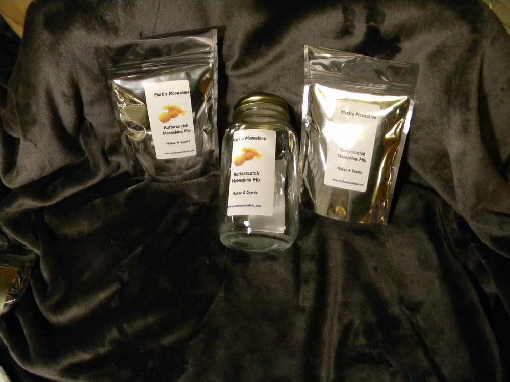 Mark's Moonshine BUTTERSCOTCH Mix Makes 8 Qts Make Your Own!ABSOLUTELY WONDERFUL