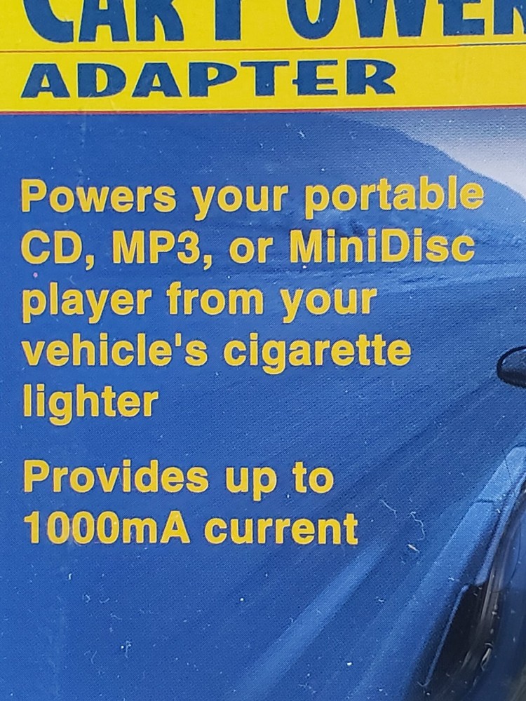 DC 12V 1000mA Car Power Adapter Cigarette Lighter Socket Plug With 6 Tips