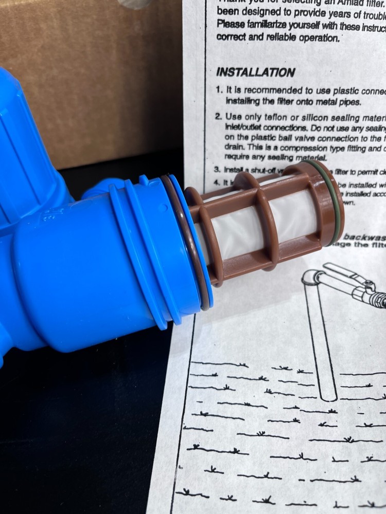 Ace Glass Water Filter Housing Polyester 115 PSI 12 GPM