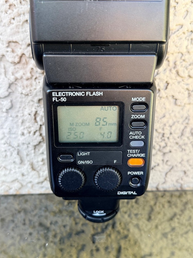 Olympus FS-FL-50 Digital Flash Tested Working Pre-Owned