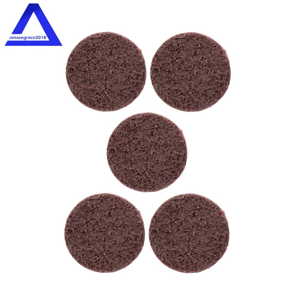 Surface Conditioning Quick Change Discs, 2" Red (Medium) Prep Pad - 25 Pack