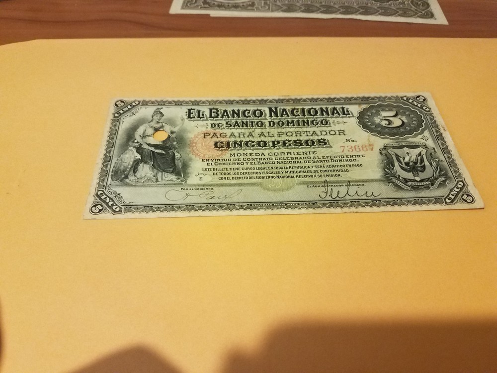 Dominican Republic 5 pesos