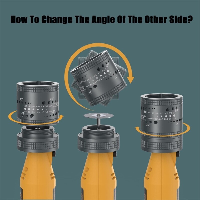 Professional Grinding Tool Set for Electrode Reshaping and Maintenance Tasks