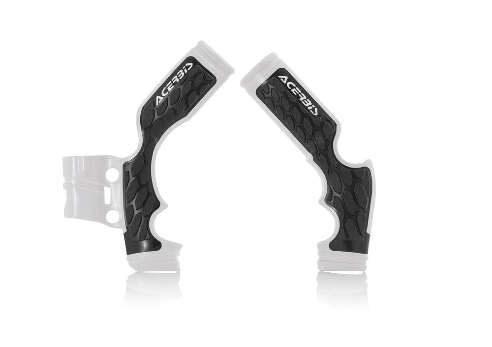 Acerbis 2688760001 X Grip Frame Guard - White/Black
