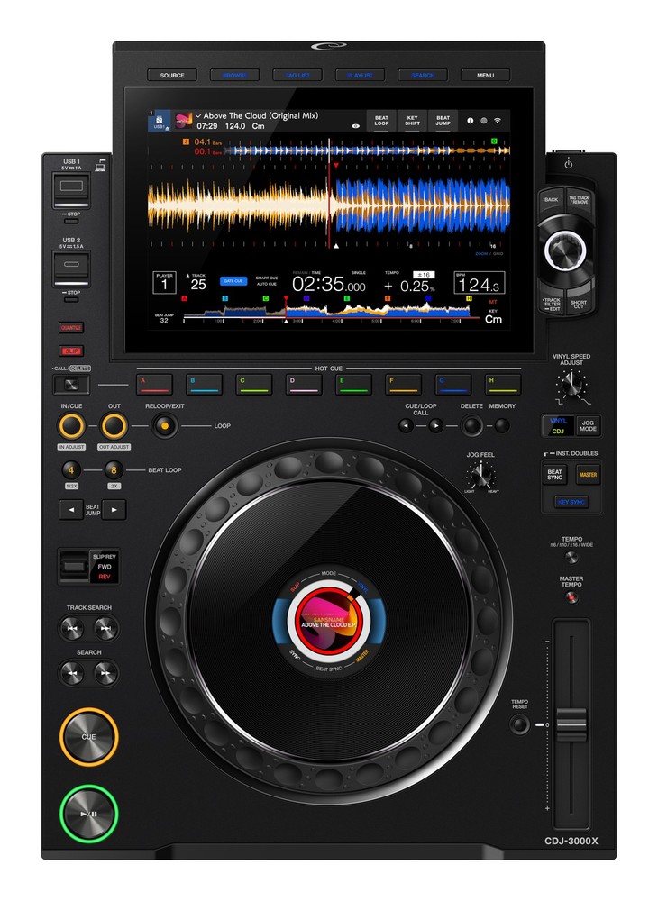 AlphaTheta CDJ-3000X A next-generation flagship DJ player