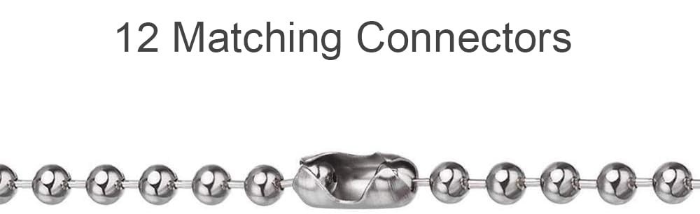 Pull Chain Extension For Ceiling Fan,120 Inch Brass Chain,Silver