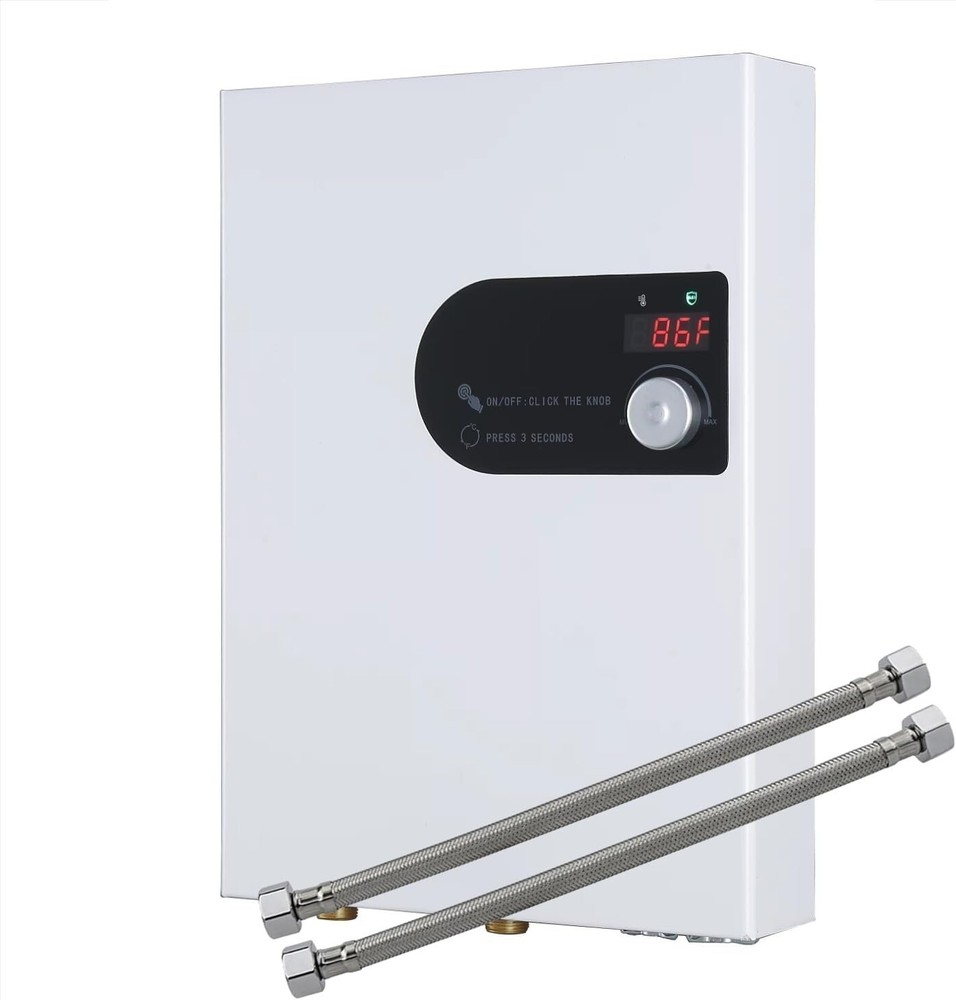 UproMax 18KW Compact on Demand Instant Hot Water Tankless Electric Heater 5 GPM