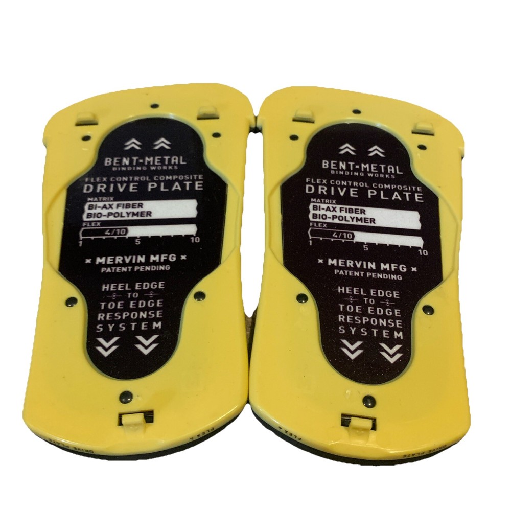 Bent Metal Binding Works Snowboarding Flex Control Composite Drive Plate