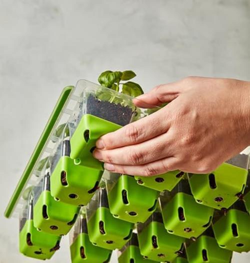 Burpee SuperSeed Seed Starting Tray | 36 Cell Assorted Sizes , Styles