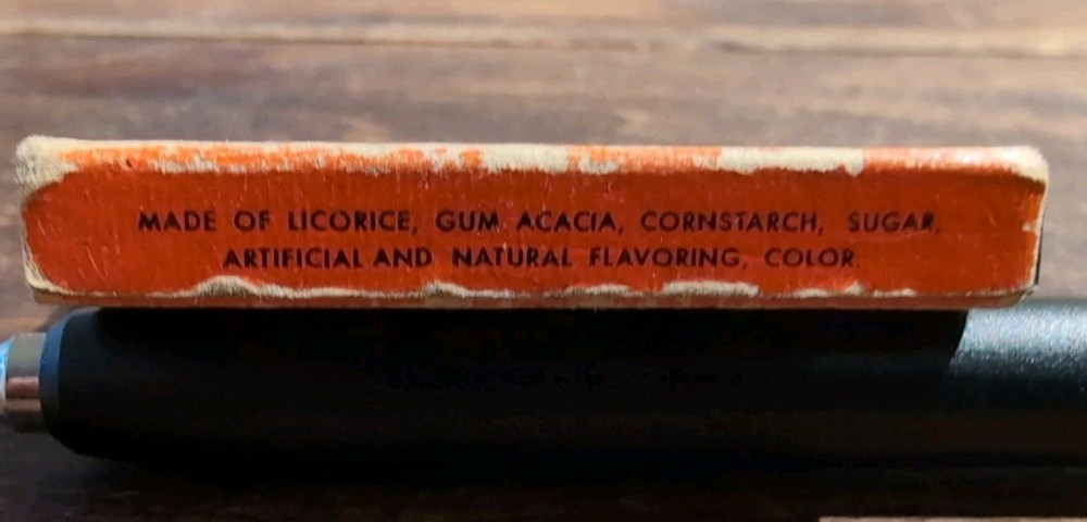 Sen-Sen Confection 10 Cent Candy Empty Box