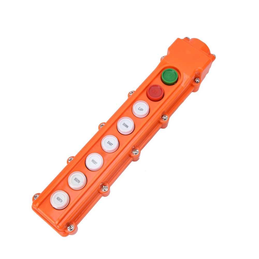 Crane Remote Control Hoist Switch Push Button Box Controller Rainproof 220V/ NY