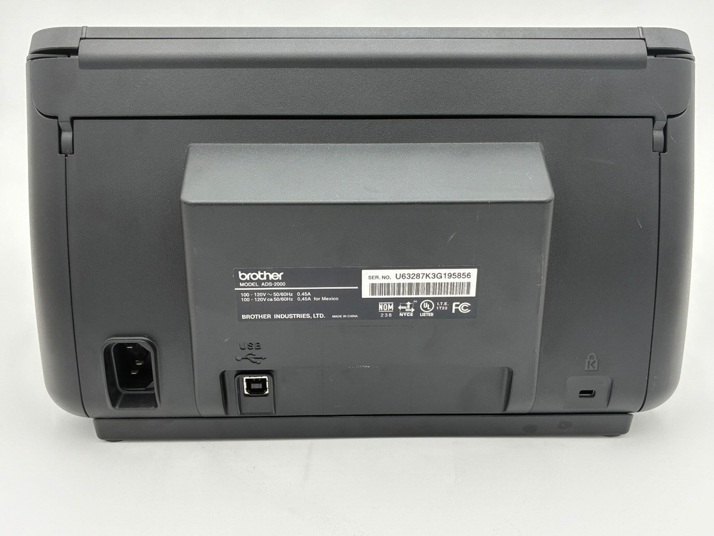 brother Image Center ADS-2000 Desktop Document Scanner - Low Page Count