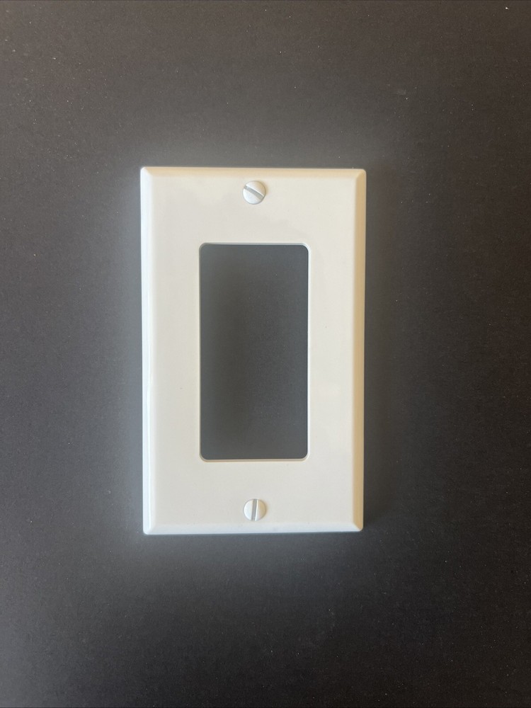 Mid White Switch Plate Cover Wallplate
