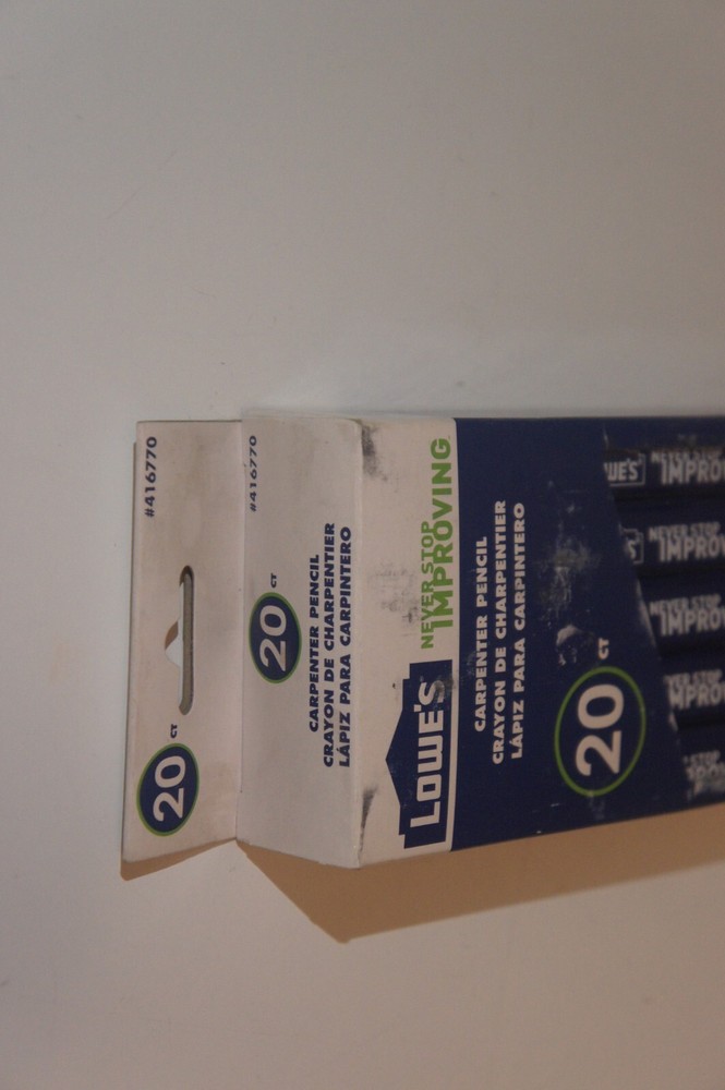 Lowes 20-Pack 7in Black Carpenter Pencils by Dixon