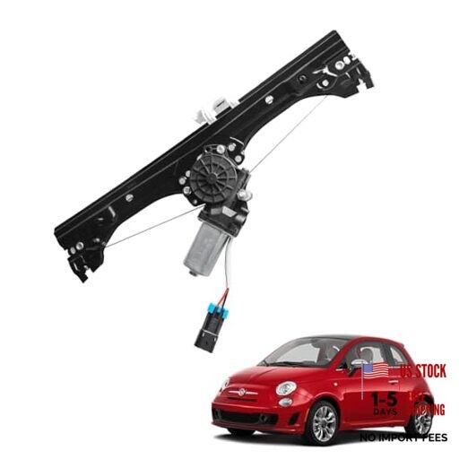 Front Left Power Window Regulator And Motor Assembly Compatible Left-751-648