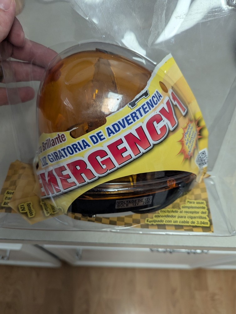 emergency1 rotating warning light