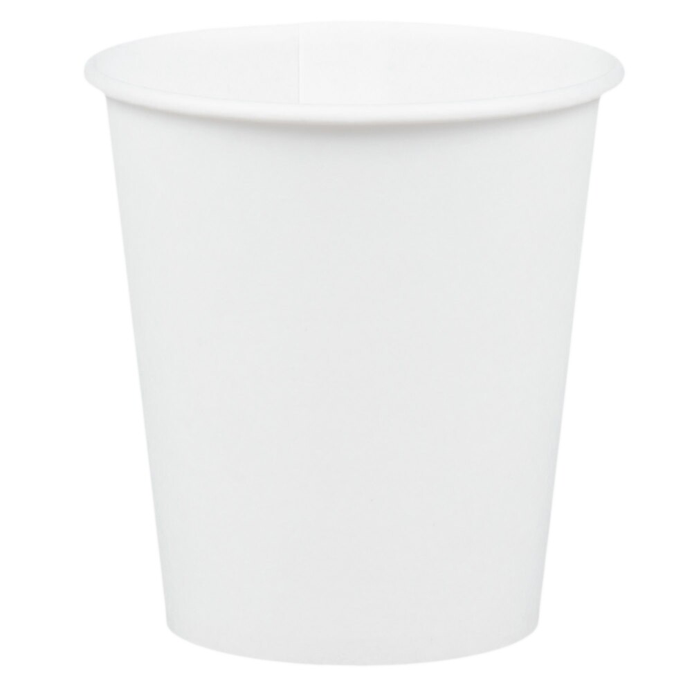 Bare Eco-Forward Disposable Drinking Cup White Paper 3 oz. 5000 Ct 44-2050