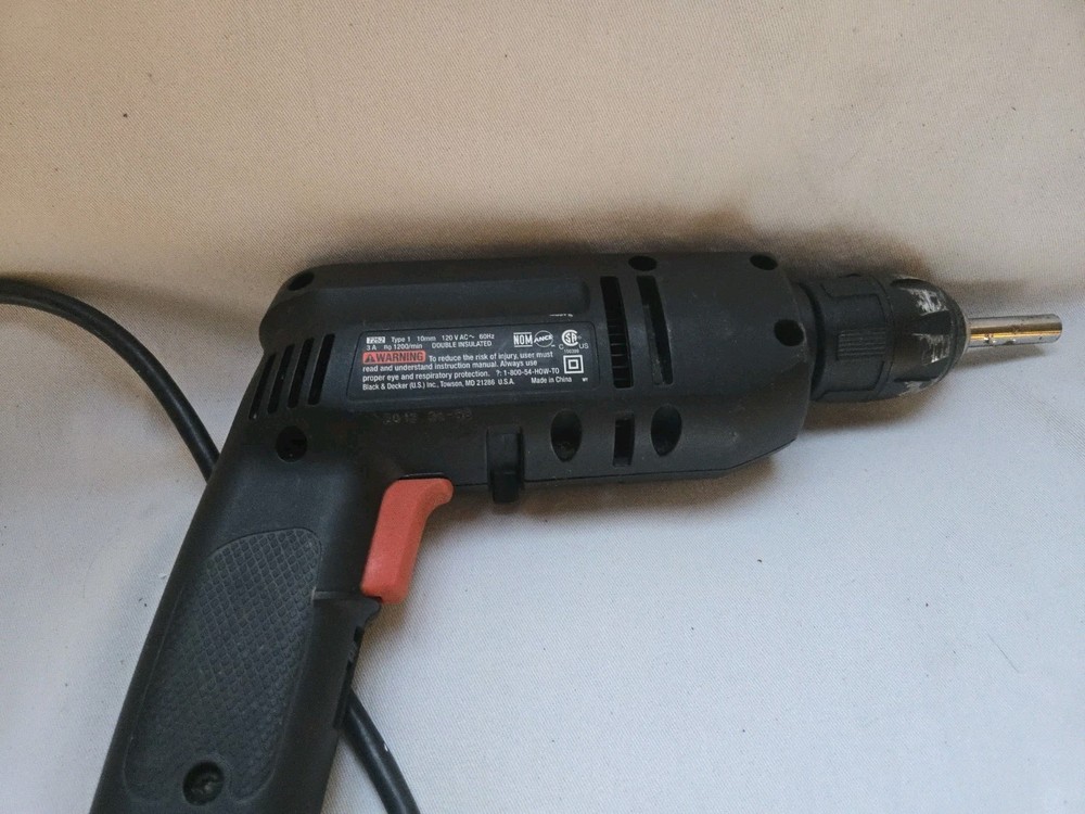 Black& Decker Corded Drill.
