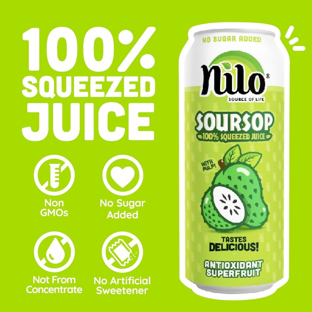Tropical Soursop Beverage, Not From Concentrate