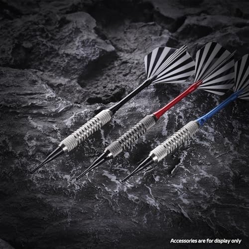 Darts Soft Tip,2BA Thread Soft Tip Dart Point 200 Pack, Plastic Tip Dart