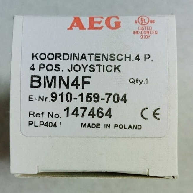 AEG BMN4F 910-159-704 4 POSITION JOYSTICK NEW!! QUANTITY!! WOW!!