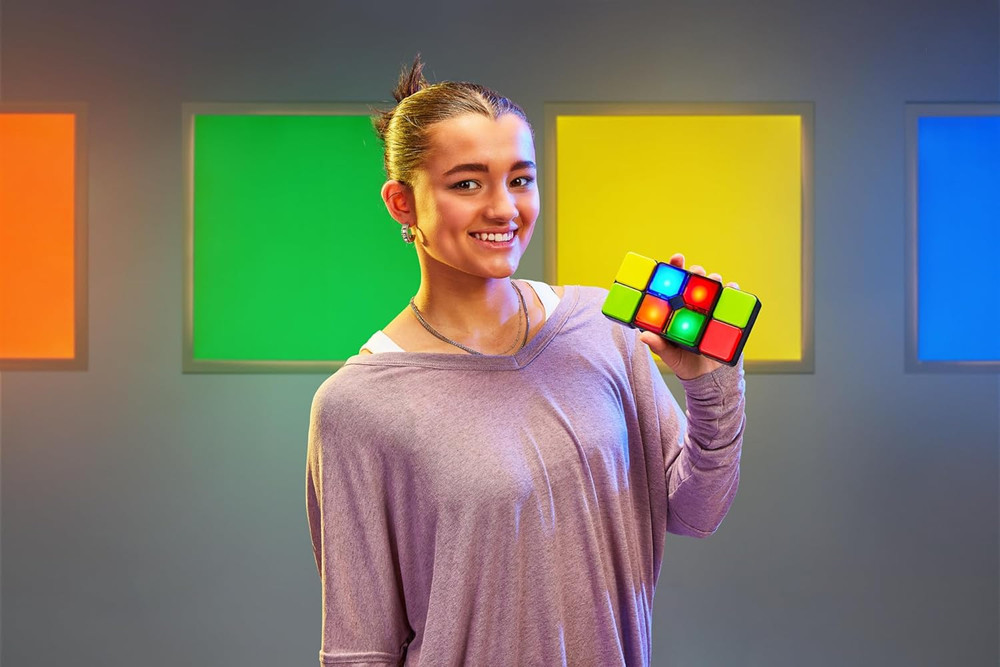 Flipslide Game - Electronic Handheld Game | Addictive Multiplayer Puzzle Game of