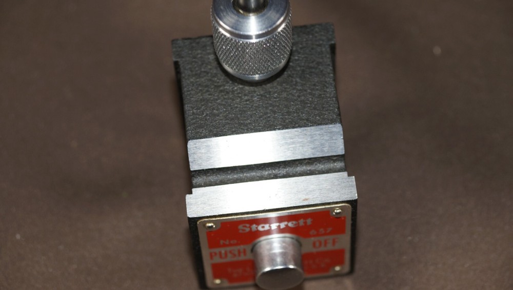 Starrett 657 Magnetic Base Indicator Holder