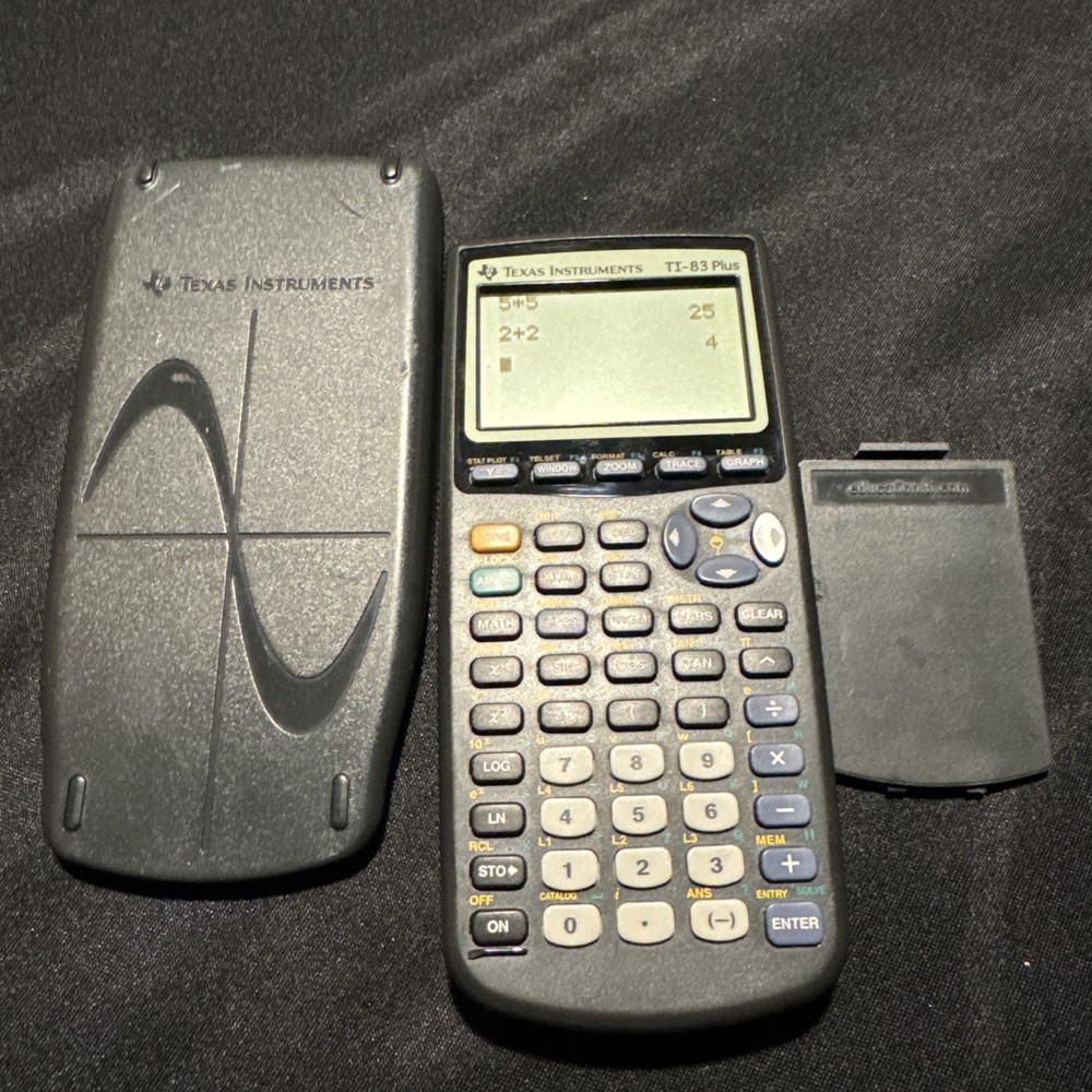 Texas Instruments TI-83 Plus Graphing Calculator - Tested and Working