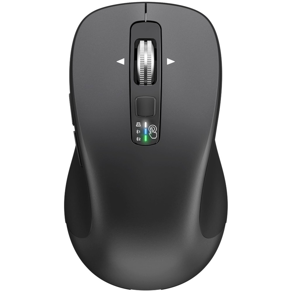 Wireless Bluetooth (USB + BT1 + BT2), Full Size , 4-Way Scrolling, Multi-Devi...