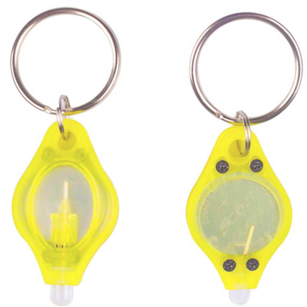20pcs LED Mini Keychain Flashlight Key Ring Light Work Lamp Torch Lights Pocket