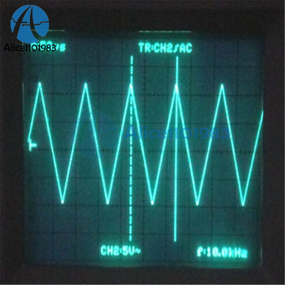 DDS Function Signal Generator 1HZ-500KHz Sine Square Triangle Wave Frequency