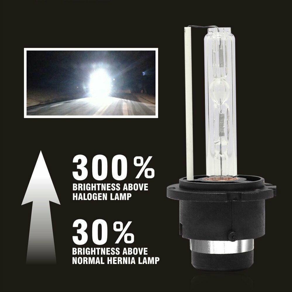 For Acura TL 2004 2005 2006 Front HID Headlight High/Low & LED Fog Light 4×Bulbs