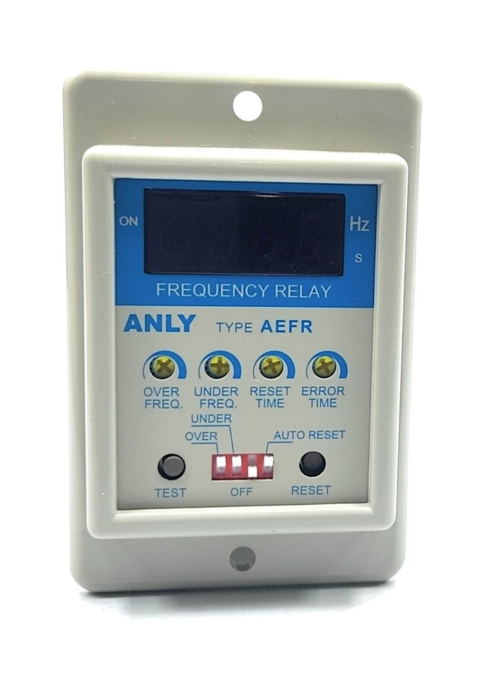 Anly AEFR -Y 10-99Hz Surface Mounting Digital Frequency Relay
