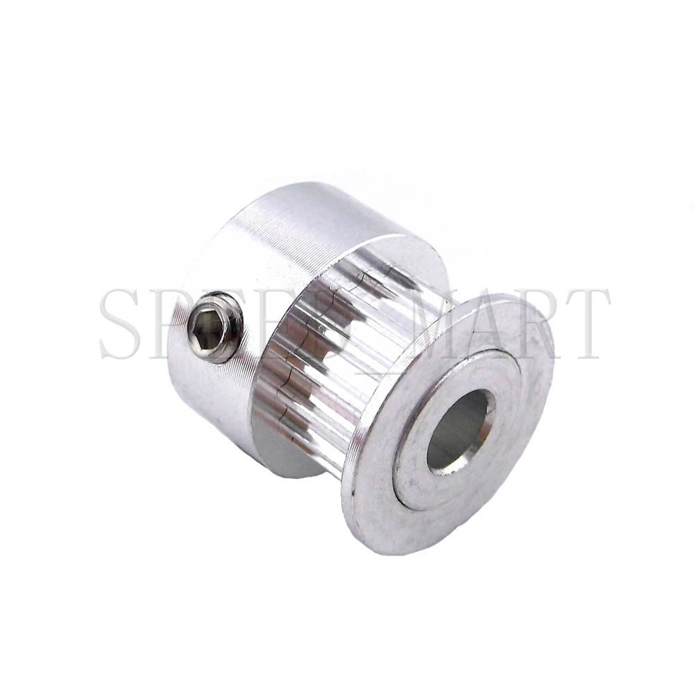 2pcs GT2 Timing Pulley 20 Teeth Bore 3.17mm Teeth Width 7mm for 3D Printer