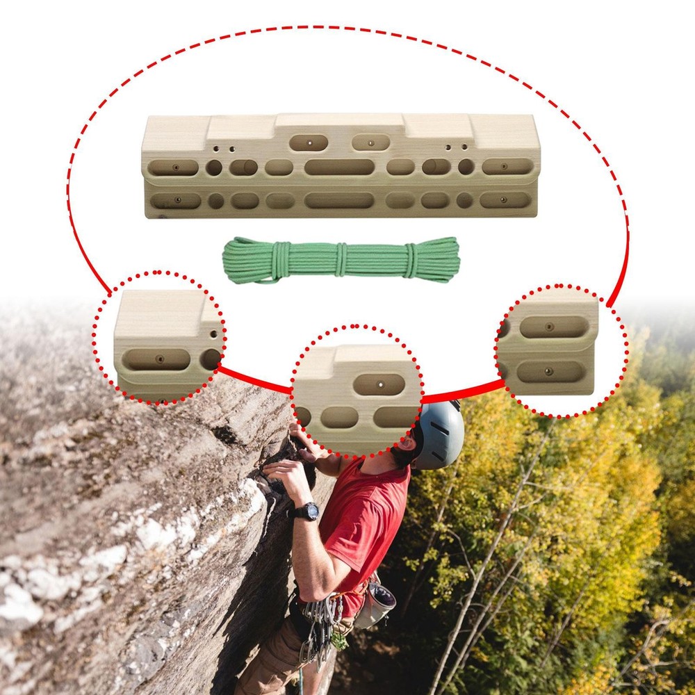 Climbing Hangboard Portable Finger Strength Device Pull up Fingerboard