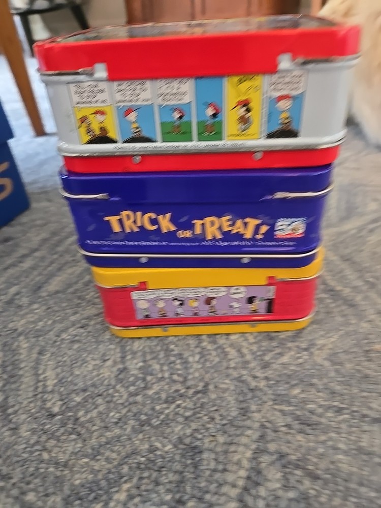 Peanuts Mini Lunchboxes Set Of 3