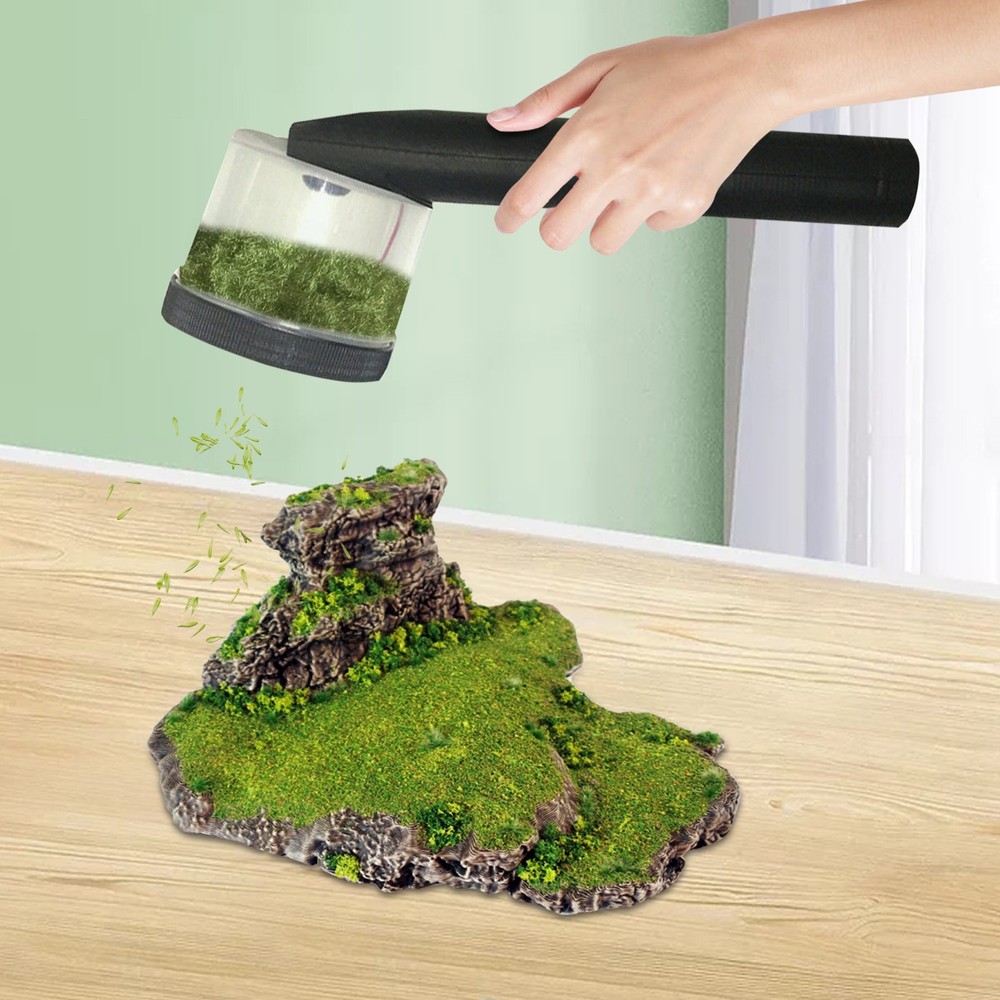 Handheld Static Grass Flock Applicator Machine Advanced Diorama Model Scenery
