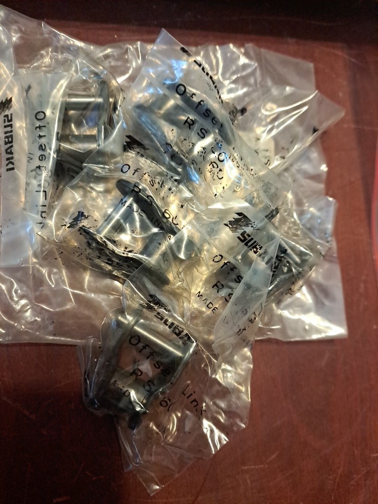 5 Pack Tsubaki RS60 O/L Roller Chain Offset Link