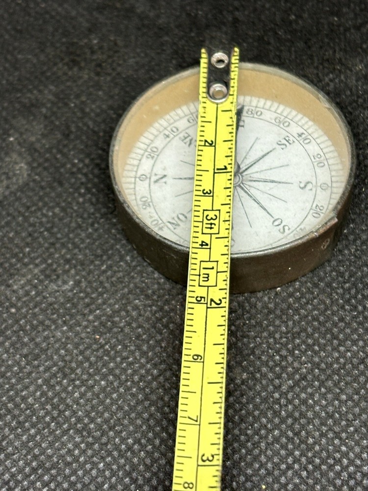 Ww2 Compass Interesting Piece Trench Field Art Curios Collectable 2b